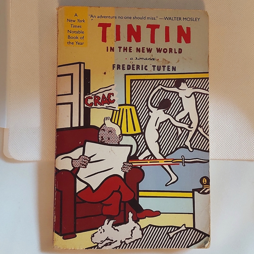 3/$24 Tintin in the New World Book
